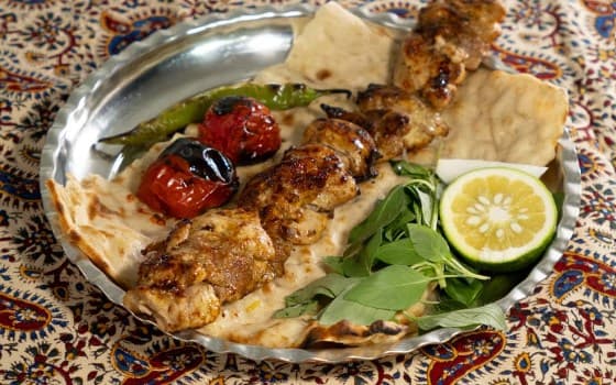 خوراک جوجه کباب ران